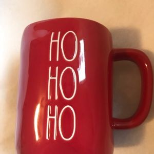Rae Dunn Ho Ho Ho Red mug
